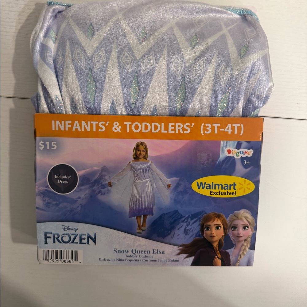 Snow Queen Elsa Costume 3t-4t